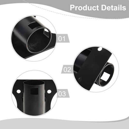 Kit de montage sur poteau applications quotidiennes anti-corrosif résistant aux