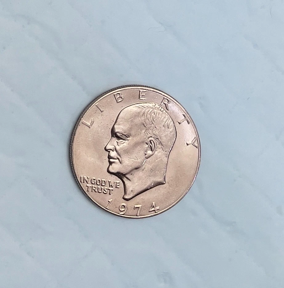 商业未经认证1974 艾森豪威尔美元硬币(1971-1978) | eBay