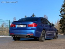 FOX Duplex Komplettanlage BMW F30 F31 330i xDrive je 145x65mm schwarz doppelw.