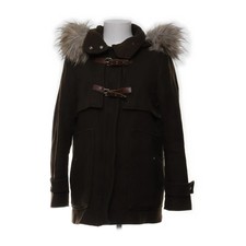Zara Woman, Dufflecoat, Damen, Größe: L, Grün, Polyester #rdy