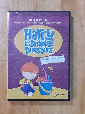 Harry And His Bucket Full Of Dinosaurs Vol. 4 Educational 4 Episodes DVD New 