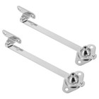  2 Stück Schranktür-Hebestützstangen, Edelstahl-Klappscharniere für