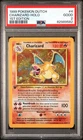 POKEMON CHARIZARD 1999 DUTCH 1ST EDITION #4 HOLO PSA 2 *SWIRL*