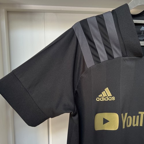 Los Angeles Fußball Trikot Herren Small schwarz Adidas 20/21 Home Jersey Aeroready - Bild 6 von 12