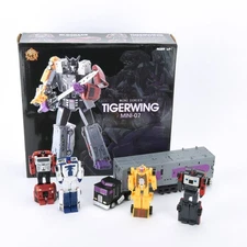 Transformers Tigerwing Menasor 5 in 1 Transforming Figures Set Motormaster Gift