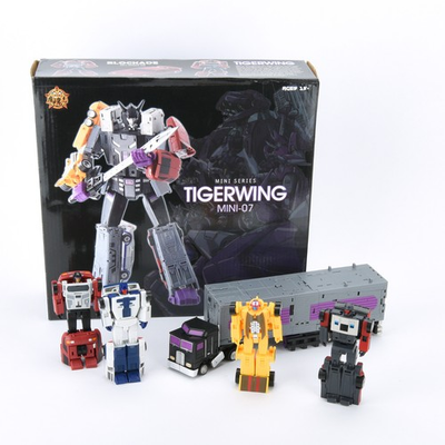 #ad #ad Transformers Tigerwing Menasor 5 in 1 Transforming Figures Set Motormaster Gift $82.99