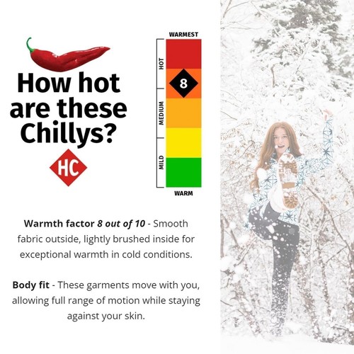 Hot Chillys Damen Micro-Elite Chamois Ankle Tights | Mittelschwer Warm... - Bild 4 von 5