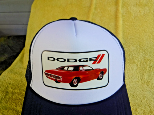 OOP/DS/NEU OFFIZIELL LIZENZIERTE LMTD ED DODGE CHGR OSFM TRUCKER VINTAGE LOOK CAP! - Bild 3 von 14