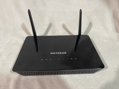 NETGEAR R6080 Dual-Band WiFi Router 1000 Mbps, 4-Port, USB 2.0 Black