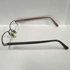 Burberry B1017 Half Rim Brown Rectangular Eyeglass Frames 50-19-135.  #55 — photo 4