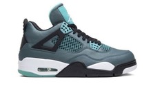 teal jordan 4