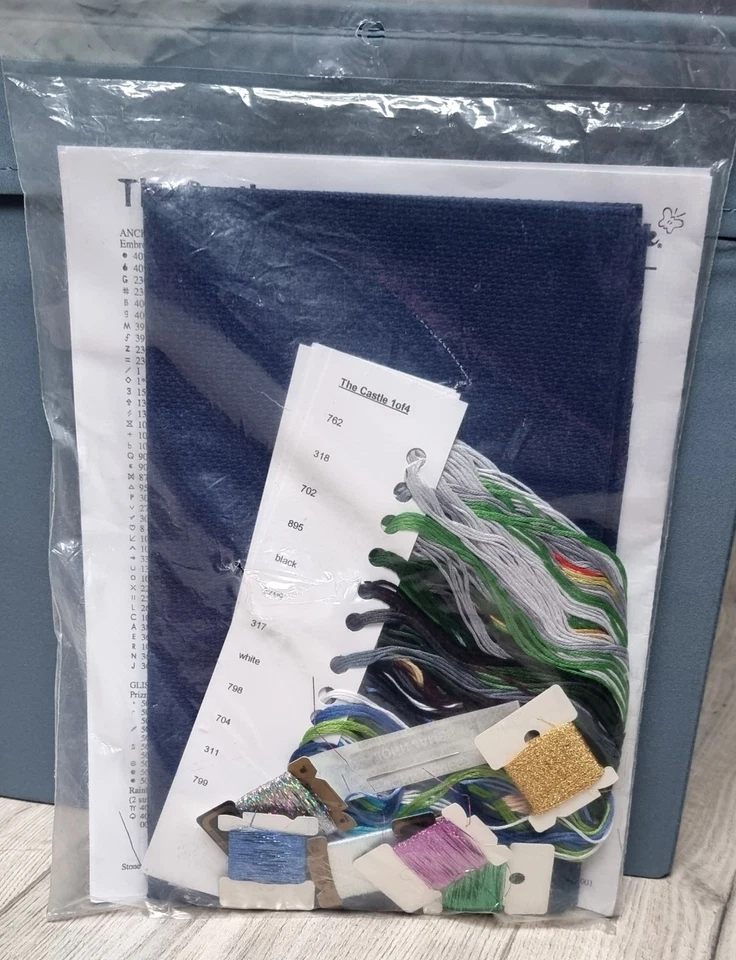 The Art Of Disney Counted Cross Stitch Kit " Cinderella Castle" New - Image 4 of 4