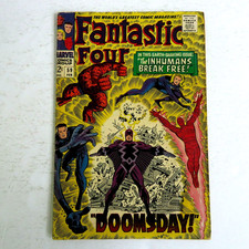 Fantastic Four #59 Comic: (1967) Inhumans, Doomsday KEY NB