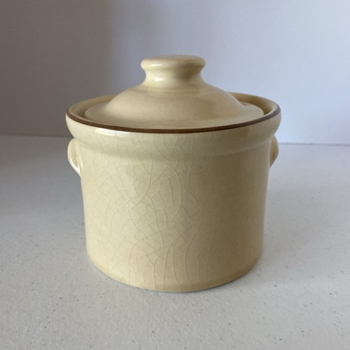 ROLLA OLLA MIEL 16 OZ BRONCEADA Y MARRÓN patrón VILLAGE Pfaltzgraff - Imagen 3 de 7