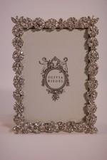 Olivia Riegel Crystal "Victoria" 2.5x3.5 Photo Frame New in Box