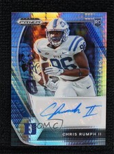 2021 Panini Prizm Draft Picks Hyper Chris Rumph II #DPA-CRU Auto s9z