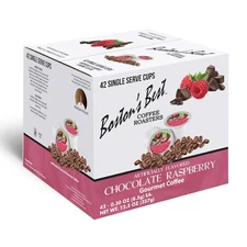 Boston’S Best - Chocolate Raspberry Flavored Coffee Medium Roast Gourmet, Compat