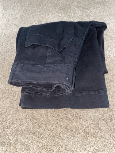 Everlane Womens Pants Button Closure Flat Front Wide Leg Black Size 6 Classy - Picture 12 of 12