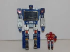 TAKARA MIRCOMAN CASSETTE MAN DIACLONE SOUNDWAVE WITH MICROSS CASSETTE ORIGINAL