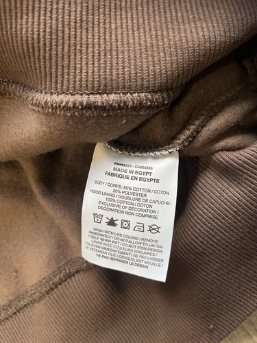 Nike Sportswear Women’s Phoenix Fleece Oversized Hoodie Brown Large HQ2980-237 - Picture 5 of 6