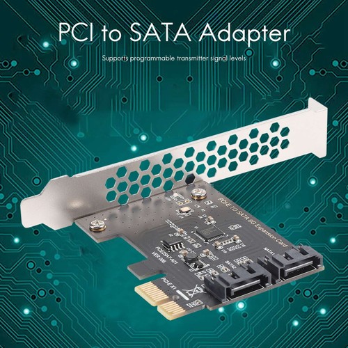 Adaptateur de Carte de Contrôleur D'Extension Pcie PCI Express À Sata3.0 2-2507 - Photo 5/8