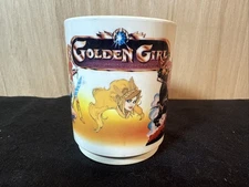 Golden Girl CUP MUG 10oz Deka Plastics 1984 Leisure Galoob Vintage NEW old stock