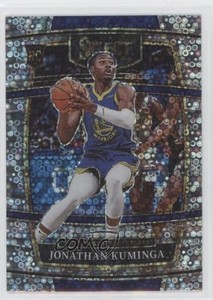 2021-22 Panini Select Concourse Disco Prizm Jonathan Kuminga #28 Rookie RC