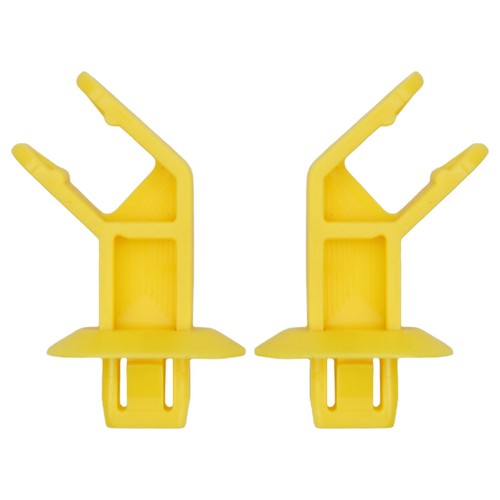 Yellow Plastic Hood Support Clips for Ford For Focus and Escape Models - Picture 3 of 12