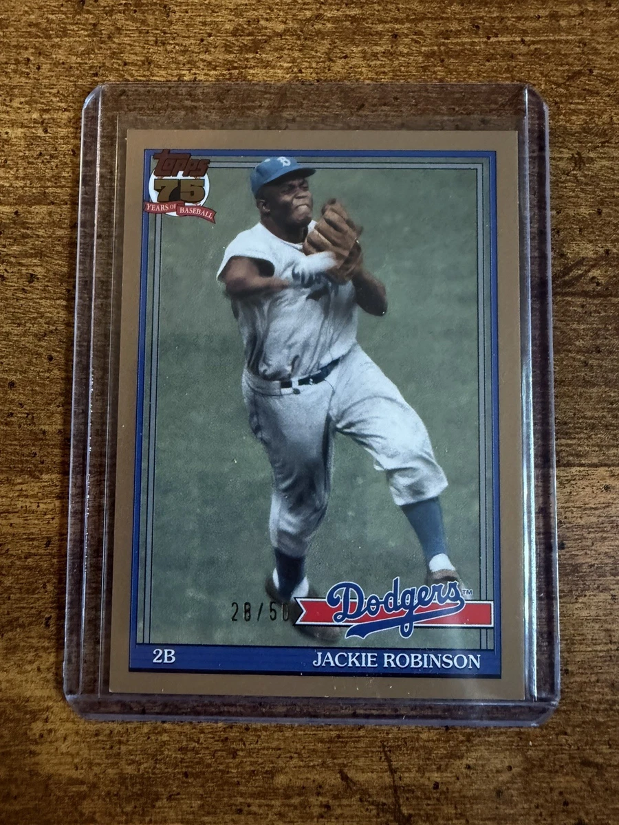 Jackie Robinson Baseball Serial Numbered Sports Trading Cards