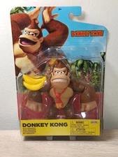 *FREE SHIP* 4" DONKEY KONG Super Mario World of Nintendo Jakks Pacific