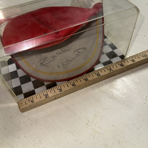 VINTAGE 80's BILL ELLIOTT Autographed Ford 88' Winston Cup NASCAR Red Hat Boxed - Picture 13 of 13