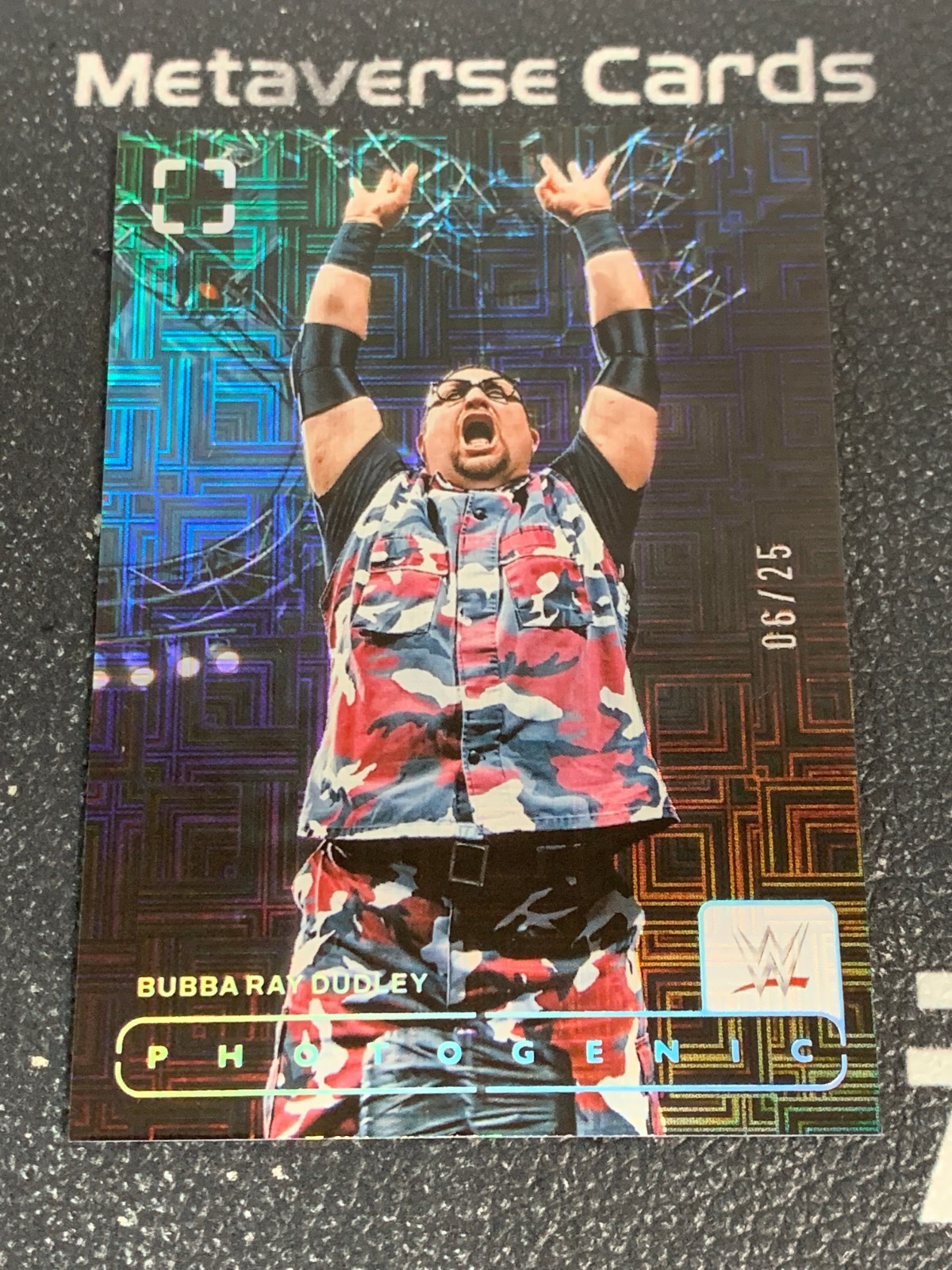 2024 PhotoGenic WWE Bubba Ray Dudley Mojo 6/25 Legend