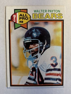 Walter Payton 1979 Topps #480 EX-NM Chicago Bears Hall of Fame HOF SB Champion