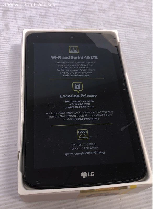 Open box LG Gpad F7.0 Tablet Sprint - Image 3 of 4