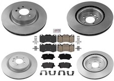 For 13-21 Range Rover W/  Supercharged Front and Rear Brake Rotors Pads OEM us