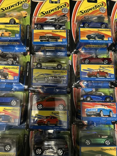 MATCHBOX SUPERFAST 2004 35th Anniversary Lot of 25 New In Box!!! #51-75 - Bild 6 von 11