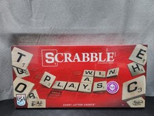 Scrabble Board Game - Crossword New- 2013 Hasbro COMPLETE