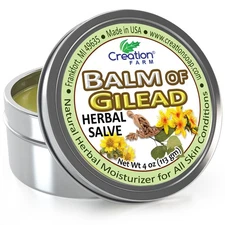 Balm of Gilead Salve - Large 4 Oz Tin Botanical Ointment, Todos Balsamo de Galaa