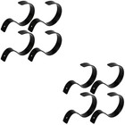 2 Count Gürtel Halter Aufhänger Transparentes Präsentationsregal