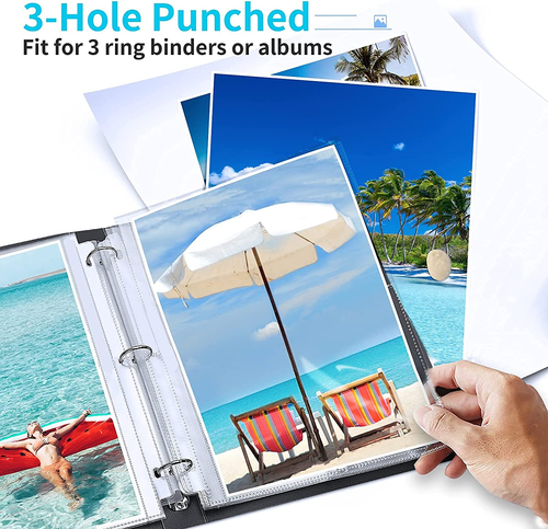 30 Stück Fotohüllen für 3 Ringordner - (8x10, für 60 Fotos), Archivseite P - Bild 7 von 12