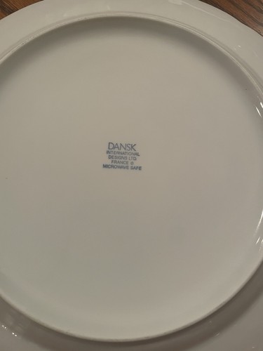 Dansk International Designs Ltd France White Ivy Chop Platter 11 1/4” - Picture 2 of 8