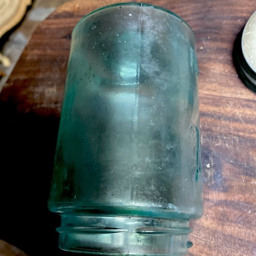 Antikes Wurzel Einmachglas Pint selten nicht perfekt - Bild 9 von 12