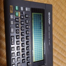 Sharp PC-G801 Pocket Computer QWERTY Dark Gray Used