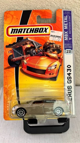 Matchbox Lexus GS430 MBX Metal #23 Gold L85