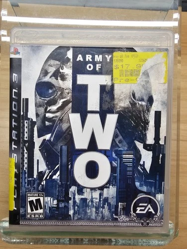 PS3 ARMY OF TWO - 2008 - TESTED/WORKING
