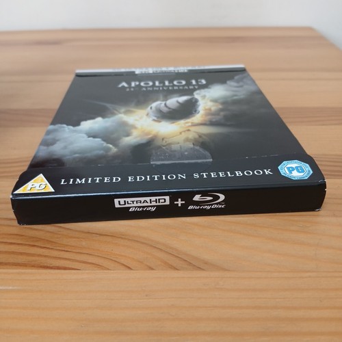 Apollo 13 25th Anniversary 4K Ultra HD Blu-Ray Steelbook Edition UK Exclusive - Picture 5 of 7