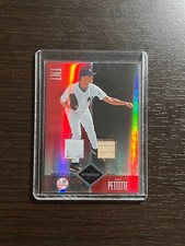 ANDY PETTITTE 2004 Leaf Limited TNT Dual JERSEY PRIME BAT RELIC 1/1 Card Yankees