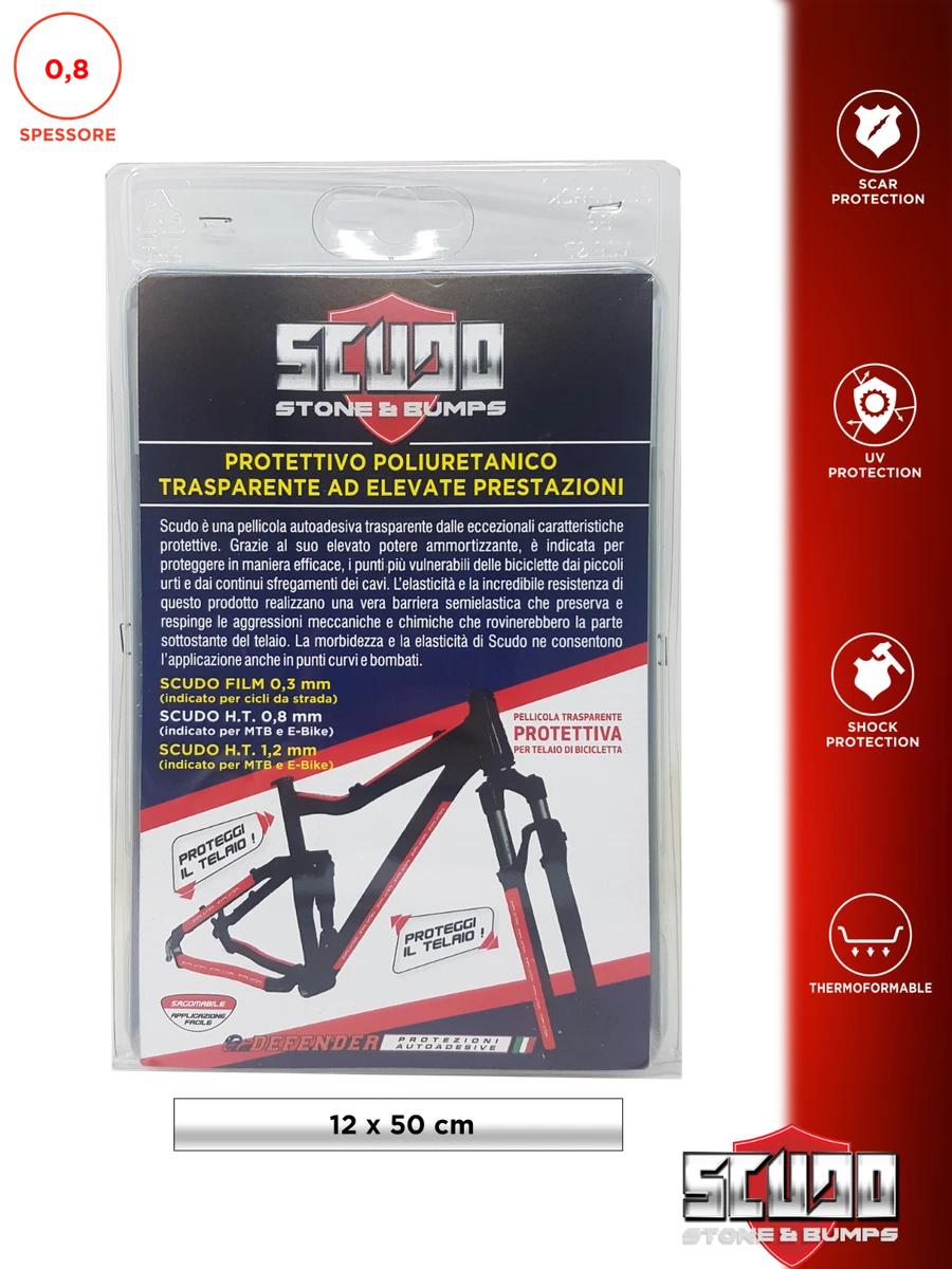 DYEDBRO Pellicola Protettiva per Telaio - Space Trip - black gloss