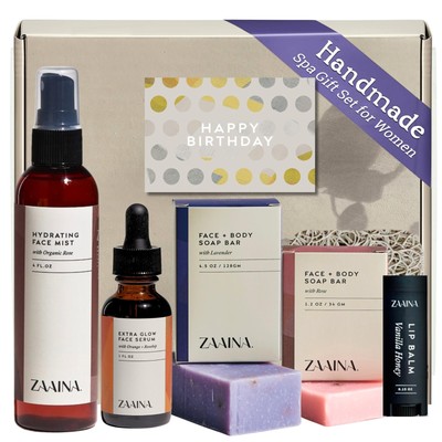 Birthday Gift Set for Women - Bath Gift Basket Set, Body Care Set for Her, Re...