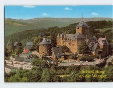 Postcard Schloß Burg an der Wupper Solingen Germany